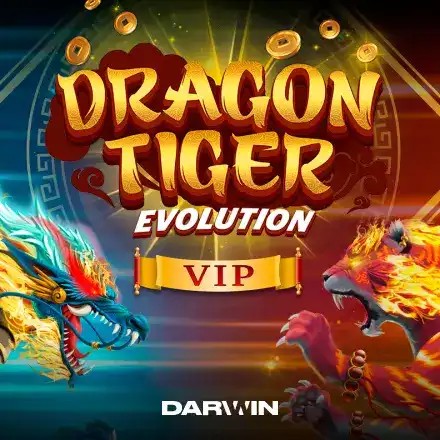Official Table Games logo: Dragon Tiger Evolution VIP by Darwin Gaming at LeBull Casino