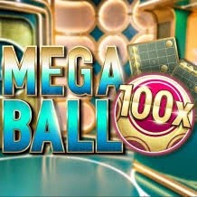 Mega Ball 100x logo by Evolution LeBull Casino