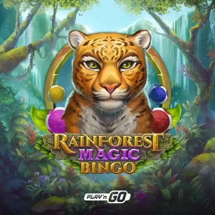 Play Rainforest Magic Bingo slot by Play'n GO on lebullpolska.com