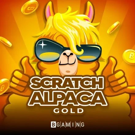 Scratch Alpaca Gold by BGAMING, showcased at lebullpolska.com – game logo