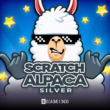 Scratch Alpaca Silver logo by BGAMING at LeBull Casino
