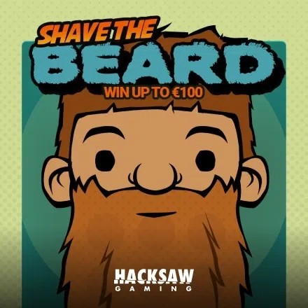 Shave the Beard game by Hacksaw Gaming – logo hosted on LeBull Casino